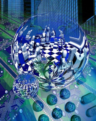 3d电脑科技图片