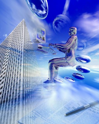 3d电脑科技图片